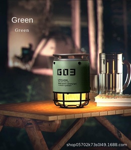 Bluetooth 5.3 <b>Mini</b> Portable <b>Speaker</b> With RGB LED Light Outdoor Camping Waterproof Metal Subwoofer Wireless <b>Speaker</b> - Product Image 6
