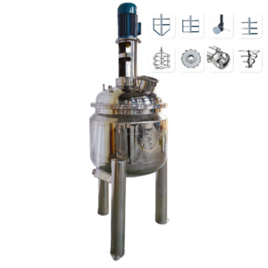 Tanque de Mezcla Eléctrico Industrial de Alta Calidad, Tanque de Mezcla de Acero Inoxidable, Máquina Mezcladora de Jarabes, Tanque Mezclador de Pasta de Azúcar - Product Image 1