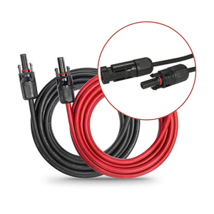 4mm 6mm cáp năng lượng mặt trời với xlpe cách nhiệt cho nhà máy điện & thiết bị gia dụng đánh giá hiện tại 30A - Product Image 1