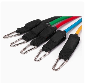 Bandes de résistance pour l'entraînement, bandes d'exercice avec poignées pour hommes et femmes, équipement de fitness et d'entraînement de force pour la maison - Product Image 2