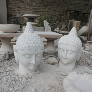 Bouddha en marbre - Product Image 1