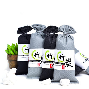 Bamboo <b>Charcoal</b> <b>Bags</b> 100g Activated Carbon Car Home Air Purification Unscented Chemical Free - Product Image 3