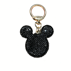 <span class=keywords><strong>Llavero</strong></span> de moda con cabeza de ratón de diamantes de imitación, bonito colgante Kawaii para coche, decoración para bolso o mochila, regalo para mujer, venta al por mayor - Product Image 5