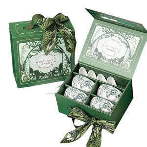 Juego de Tazones de Porcelana de 2/4/6 Piezas, Plato de Ensalada de Cerámica, Tazón Grande para Servir, Juego de Vajilla para Regalo de Boda - Product Image 5