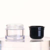 Pot en acrylique transparent 5g, vide, pour crème visage, double paroi, conteneur cosmétique, pot en acrylique pour soins de la peau, impression personnalisée