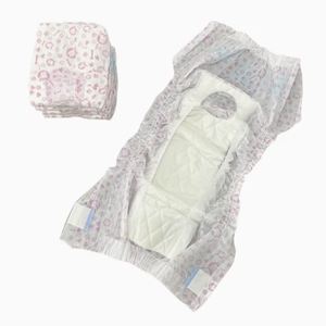 Ventes en gros de grandes quantités de couches pour animaux de compagnie, couches jetables super absorbantes, couches jetables en pur coton pour chat - Product Image 3