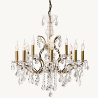 Grande Promotion Lumières Suspendues de Plafond Modernes de Luxe et Lustres pour Décoration de Mariage