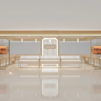 Hochwertige Schmuckvitrine mit LED-Beleuchtung für Juweliergeschäfte im Angebot