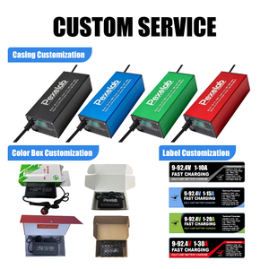 Cargador de Batería de Litio de Voltaje Ajustable de 10-92.4V, Cargador Inteligente de Corriente de 3-20A, Entrada de 220V, Carga Rápida de 2800W - Product Image 4