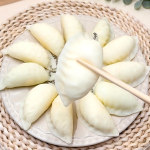 <b>Mini</b> Dumpling Squeeze Toy TPR Material Realistic Slow Rebound Anti-Stress Decompression Toy for Office <b>Desk</b> Use Unisex - Product Image 4