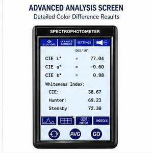 Spectrophotomètre USB portable Sensegood Instruments, analyseur de couleur, graphique spectrale complet (400-700 nm), plusieurs espaces de couleurs pour - Product Image 5