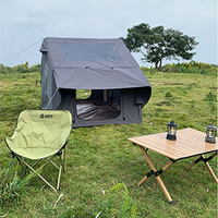 Tente gonflable extra-large modèle Skylight en tissu Oxford quatre saisons - Tente de camping portable et pliable imperméable pour deux personnes