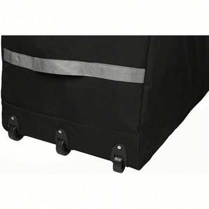 Tabouret pliable portable Sac de rangement extérieur Sac de rangement pour couronne de Noël et arbre avec poignées et roues - Product Image 3