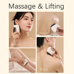 Outil de massage facial Gua Sha en pierre Bian à marque privée, équipement de beauté pour usage domestique, instrument Gua Sha électrique portable - Product Image 4