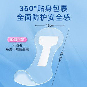 สติ๊กเกอร์ป้องกันการสอดส่องสำหรับว่ายน้ำ Hynaut ขนาด 18 ซม. x 42.5 ซม. กันน้ำ สำหรับผู้หญิง - Product Image 2