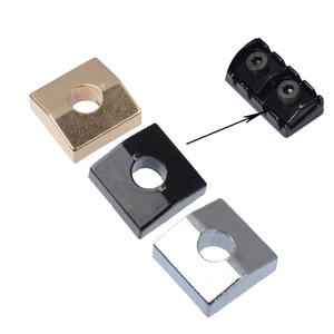Bloques de presión para bloqueo de <span class=keywords><strong>cuerdas</strong></span> de guitarra, tuercas de trémolo, juego de cuñas y tornillos para guitarra eléctrica <span class=keywords><strong>Ibanez</strong></span> con doble trémolo, piezas de reparación al por mayor - Product Image 1