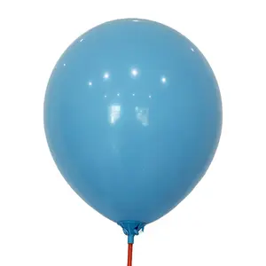 शुइयन फैक्टरी थोक गोल लंबे गुब्बारों ने जन्मदिन की पार्टी सजावट मैट क्रोम धातु मैकरोन लेटेक्स गुब्बारे