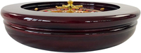 Jeu de roulette professionnel de qualité casino haute brillance 20 pouces roue de roulette en bois de luxe avec 2 pilules de boules