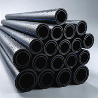 Tuyau d'alimentation en eau HDPE SDR11 haute pression, durable et anticorrosion de l'usine Ruitell pour les pipelines d'eau souterrains municipaux