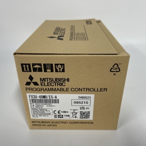 คอนโทรลเลอร์ลอจิกแบบตั้งโปรแกรมได้ PLC FX3U-48MR/ES-A ของแท้ใหม่ 100% - Product Image 1