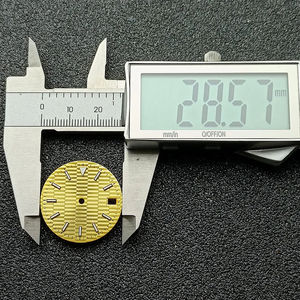 Laiton personnalisé OEM cadran montre nh35 mouvement montre cadran personnalisé visage - Product Image 6