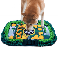 Alfombra Olfativa Grande para Perros, Diseño de Balón de Fútbol, para Alimentación Lenta y Alivio del Estrés