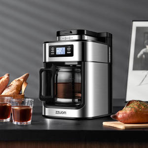 Máquina de Café Espresso Comercial Eléctrica Totalmente Automática Profesional, Carcasa de Acero Inoxidable, Funciones Inteligentes, para Exteriores y Hoteles - Product Image 1