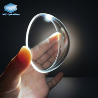 Optical Lenses Fused Silica/Sapphire Protective Function Precision Optics Dome Lens