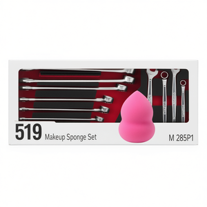 Juego de Esponjas de Maquillaje 519 M 285P1 para Difuminar y Contornear el Rostro con Material Suave y Flexible - Product Image 2