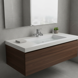 Mezclador de Baño Mini Moderno TT10 de un Solo Orificio, Montado en Cubierta, Pulido - Product Image 3