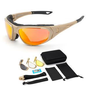 Nuovi Occhiali da Sole Polarizzati UV400 per Sport all'Aperto, Occhiali Protettivi TR90 <span class=keywords><strong>Daisy</strong></span> con 4 Lenti Intercambiabili - Product Image 1