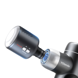 Máy massage cơ thể nóng lạnh với độ rung cường độ cao, thời gian hoạt động lâu dài - Thiết kế như súng massage - Product Image 1