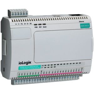 Módulo Remoto Serial para Servidor Ethernet I/O Industrial Moxa IoLogik E2240-T, Modelo 93550 - Product Image 1