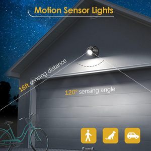 Vente en gros - Promotion : Lampe à détecteur de mouvement à angle réglable, alimentée par batterie, 9 LED, pour murs de maison, garage, cour - Product Image 4
