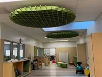 Panneau de plafond acoustique de 9mm Partition acoustique insonorisée Plafond suspendu acoustique en feutre fin