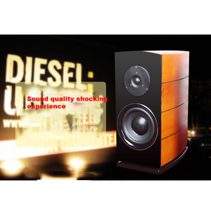 Vofull-Altavoces <span class=keywords><strong>de</strong></span> estantería para el hogar, altavoces <span class=keywords><strong>de</strong></span> alta gama con pintura <span class=keywords><strong>de</strong></span> Piano Blanco, redondos - Product Image 5