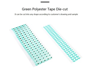 폴리에스터 테이프 접착 분말 코팅 PCB 마스킹 녹색 PET 테이프 - Product Image 5