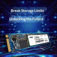 AOC Disque SSD M.2 NVMe 3.0 512 Go 2280 pour Ordinateur de Bureau et Portable, Interface M.2, Protocole NVMe 3.0, Gaming et Bureau, Lecture 550 Mo/s