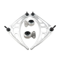 Système de suspension SUNLAEBO, bras de commande inférieur avant en aluminium argenté OE 31121094465/31121094466 E46/E85, garantie 1 an, 100%