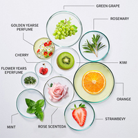 Coffret cadeau de savons parfumés AESTHTANY 240g X12 Savon de bain aux fruits, aux fleurs et aux herbes Savon hydratant pour le corps Savon artisanal pour le soin de la peau