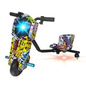 Tricycle électrique à trois roues 36V 350W avec moteur sans balais, scooter de drift pour loisirs et balades récréatives - Product Image 2