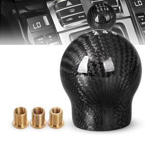 Pommeau de levier de vitesses en fibre de carbone pour <span class=keywords><strong>Ford</strong></span> <span class=keywords><strong>Fiesta</strong></span> 5/6 vitesses RS/ST Focus - Product Image 5