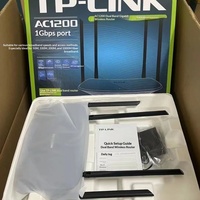 Router Inalámbrico Gigabit TP-LINK TL-WDR5620 de Doble Banda 1200M de Alta Velocidad 5G con Cable de Red Gigabit Completo para Apartamentos Pequeños