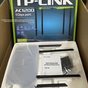 Routeur sans fil Gigabit <span class=keywords><strong>TP</strong></span>-<span class=keywords><strong>LINK</strong></span> TL-WDR5620 double bande 1200M haute vitesse 5G avec câble réseau Gigabit complet pour petits appartements - Product Image 1