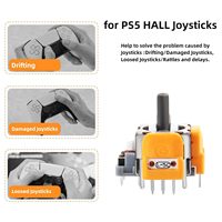 Compatible avec les joysticks à effet Hall pour PS5, ainsi que les joysticks électromagnétiques à effet Hall pour PS4/XBOX/SWITCH PRO dans les jeux 3D.