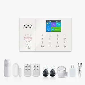 Télécommande multifonctionnelle PGST Alarma personnalisé pour Casa Kit de panneaux Wi-Fi Capteurs d'alarme