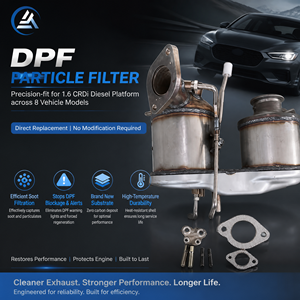 Filtro Particolato DPF per Kona, Tucson, I30, I40, Ceed, Proceed, Sportage, <span class=keywords><strong>Xceed</strong></span> 1.6CRDi - Product Image 1