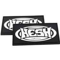 Patch de nom en PVC personnalisé vêtements étiquettes en caoutchouc PVC coudre sur un patch en caoutchouc