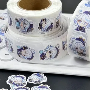 สติกเกอร์การ์ตูนอนิเมะเกมน่ารัก ฟูริน่า ล้างทำความสะอาดได้ 3 มิติ ติดเองได้ เป็นมิตรกับสิ่งแวดล้อม ของเล่นเด็ก ของขวัญ พิมพ์ลาย UV - Product Image 4