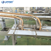 Machine intégrée d'empilage de biscuits et de conditionnement en sachet flow-pack |   Ligne d'emballage de biscuits ronds à grande vitesse